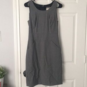 J. Crew grey suit dress in size
